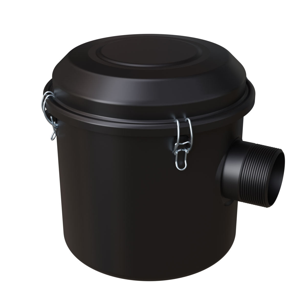 Inlet Filter Silencer with Weatherhood and Advanced Silencing Technology for Blower, Fan, or Compressor with Paper Element