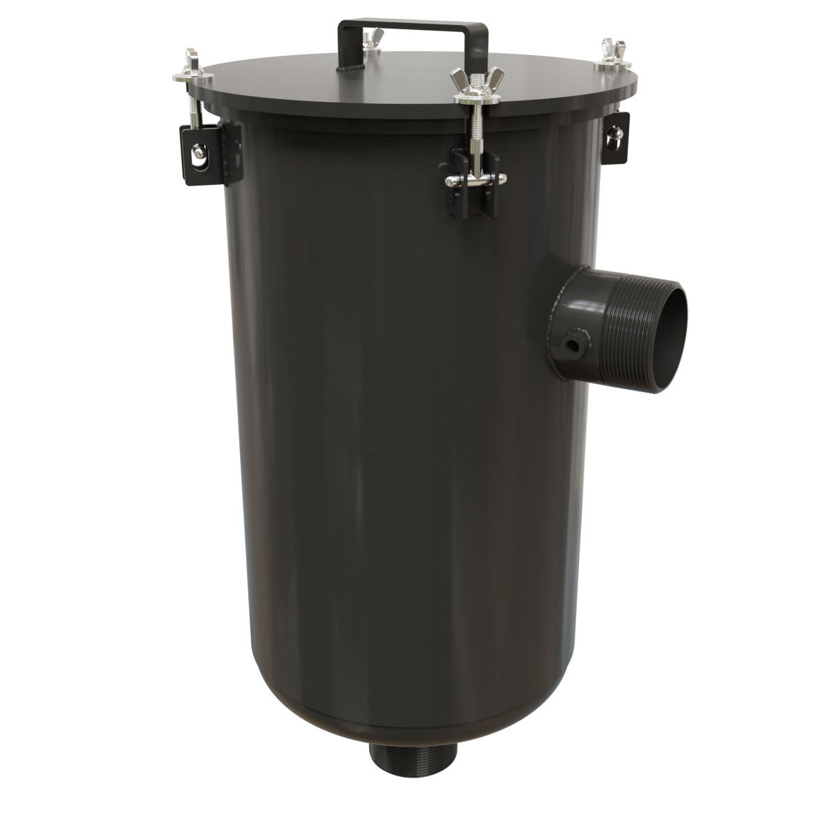 Inlet Filter Silencer with Weatherhood and Advanced Silencing Technology for Blower, Fan, or Compressor with Paper Element