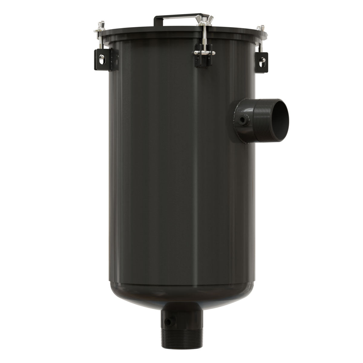 Inlet Filter Silencer with Weatherhood and Advanced Silencing Technology for Blower, Fan, or Compressor with Paper Element