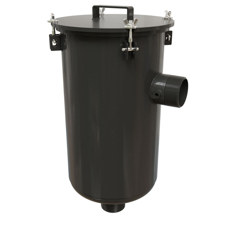 Inlet Filter Silencer with Weatherhood and Advanced Silencing Technology for Blower, Fan, or Compressor with Paper Element