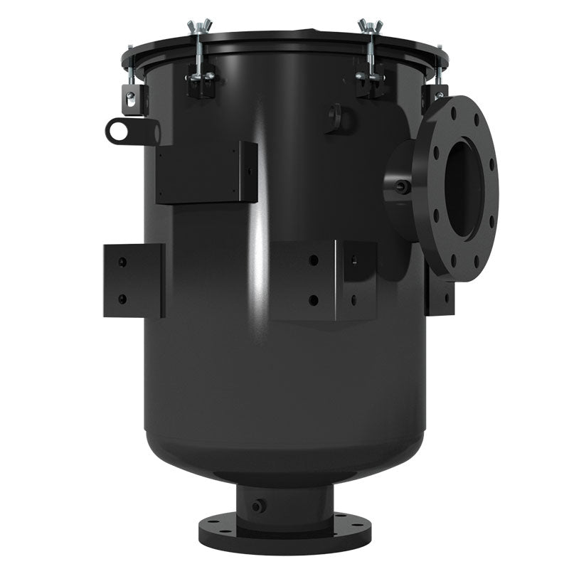 Inlet Filter Silencer with Weatherhood and Advanced Silencing Technology for Blower, Fan, or Compressor with Paper Element