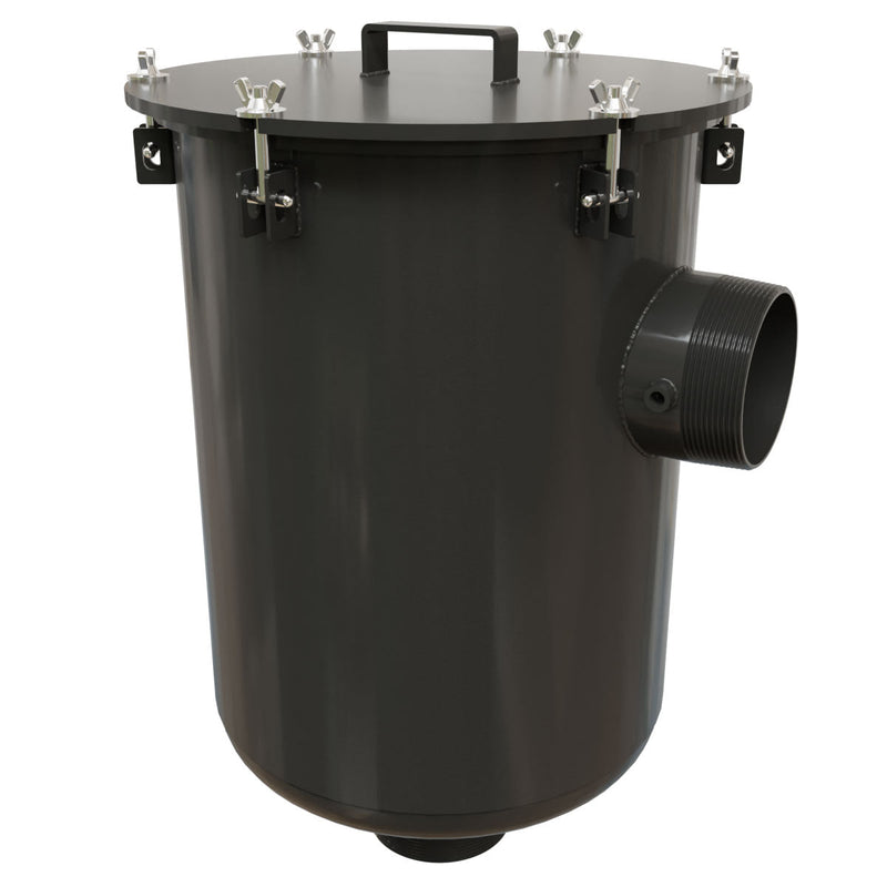 Inlet Filter Silencer with Weatherhood and Advanced Silencing Technology for Blower, Fan, or Compressor with Paper Element