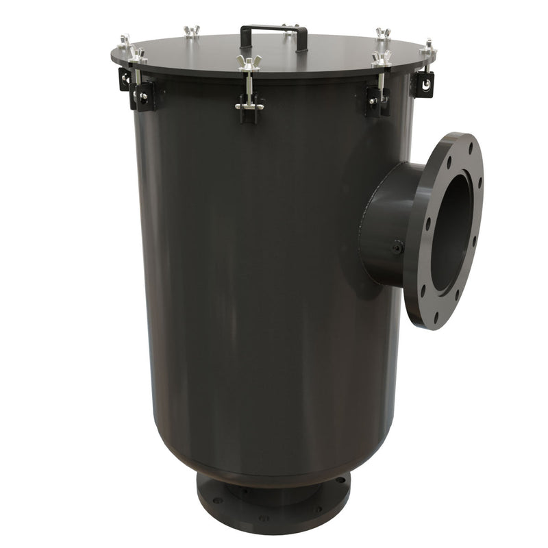 Inlet Filter Silencer with Weatherhood and Advanced Silencing Technology for Blower, Fan, or Compressor with Paper Element