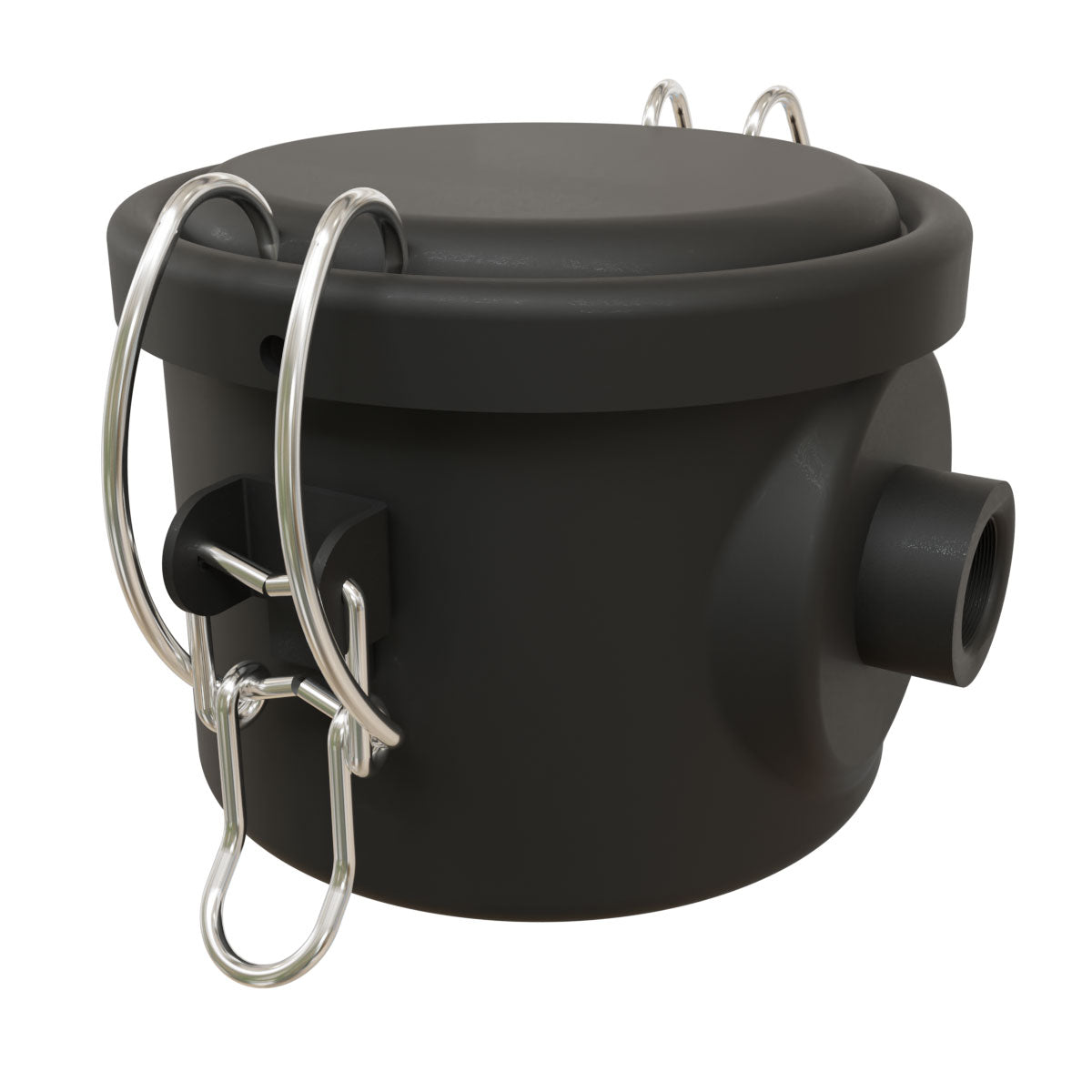 Inlet Filter Silencer with Weatherhood and Advanced Silencing Technology for Blower, Fan, or Compressor with Paper Element