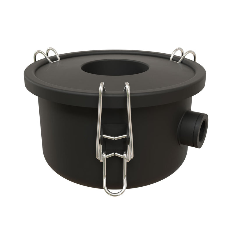 Inlet Filter Silencer with Weatherhood and Advanced Silencing Technology for Blower, Fan, or Compressor with Paper Element