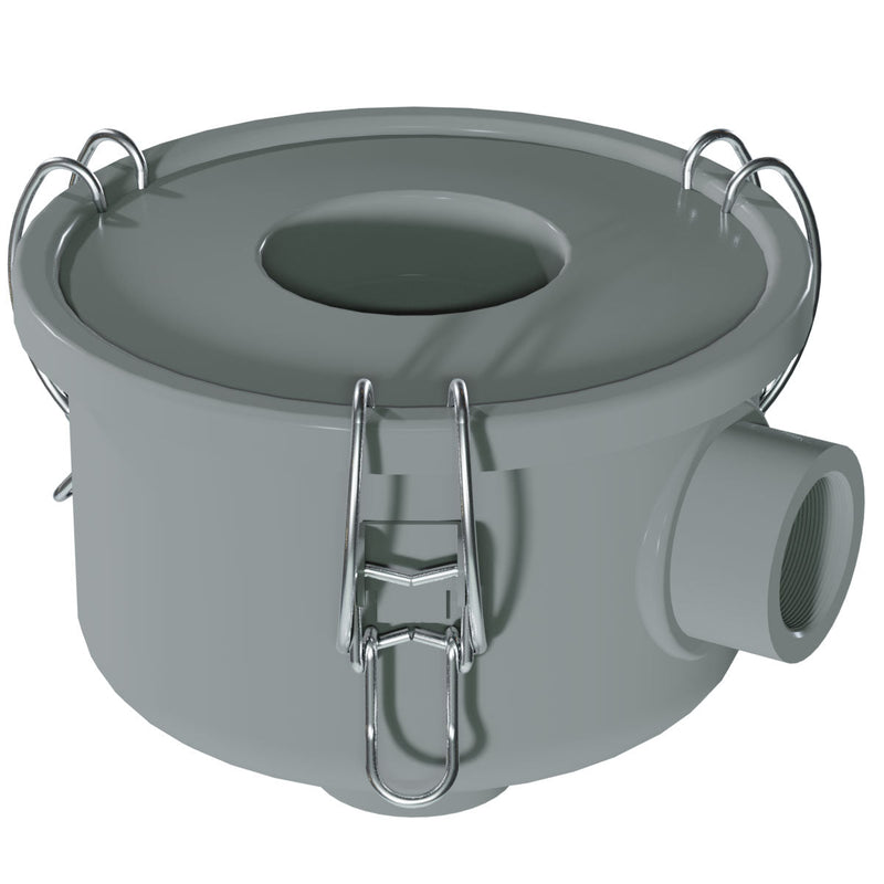 Inlet Filter Silencer with Weatherhood and Advanced Silencing Technology for Blower, Fan, or Compressor with Paper Element