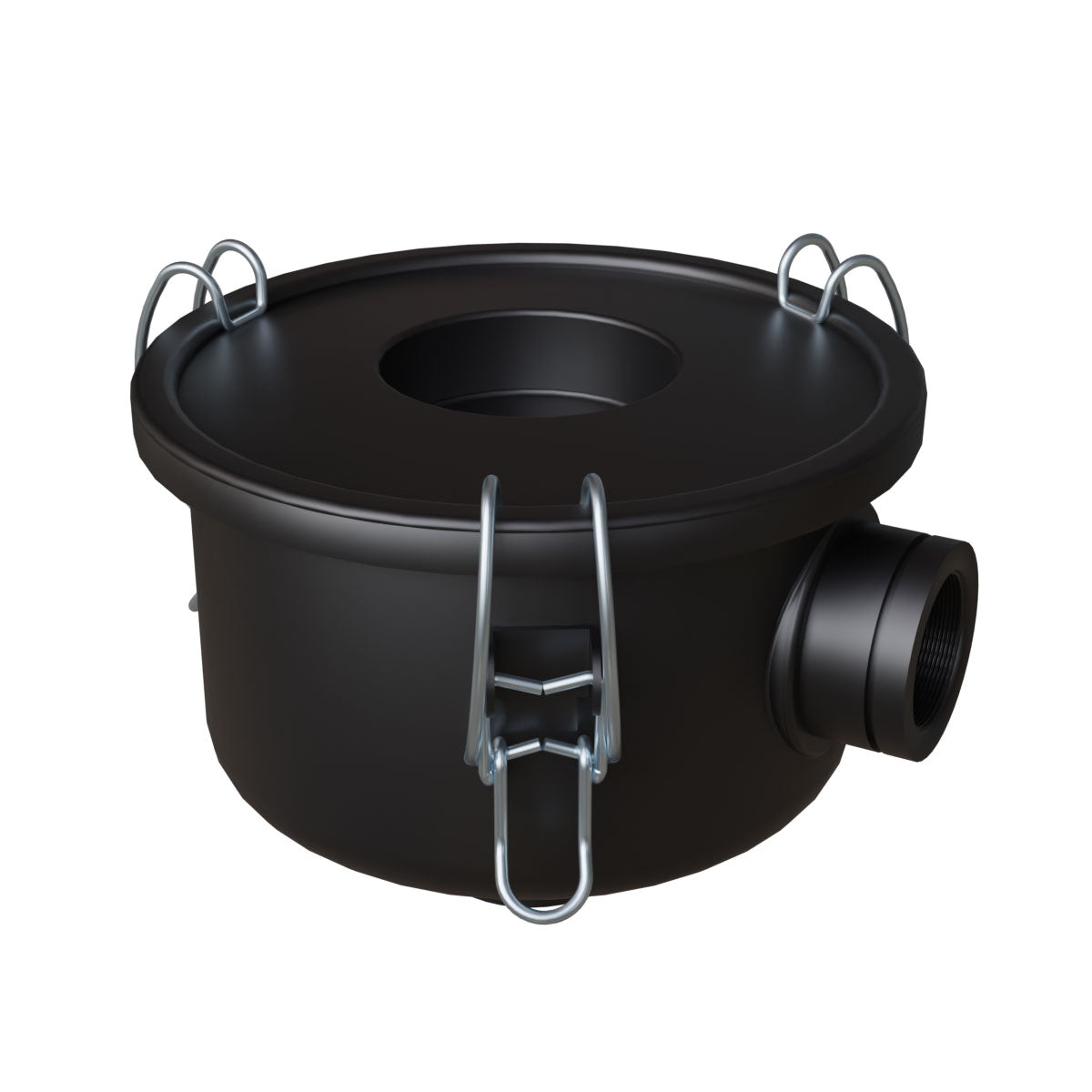 Inlet Filter Silencer with Weatherhood and Advanced Silencing Technology for Blower, Fan, or Compressor with Paper Element