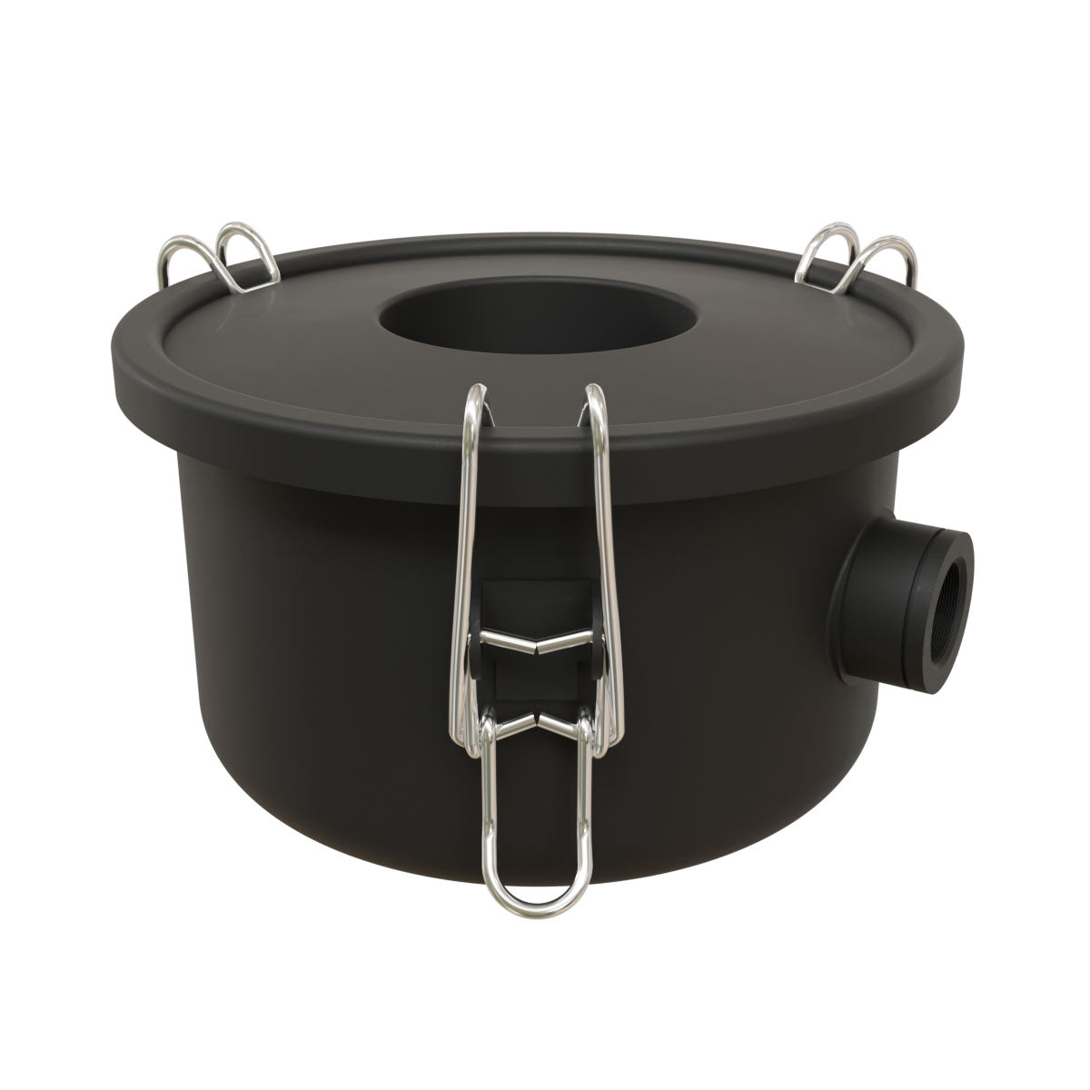 Inlet Filter Silencer with Weatherhood and Advanced Silencing Technology for Blower, Fan, or Compressor with Paper Element