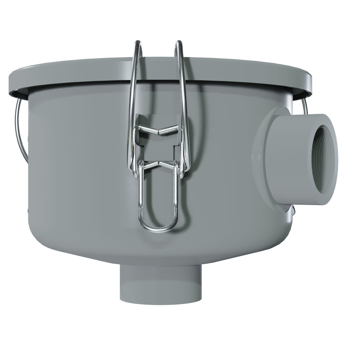 Inlet Filter Silencer with Weatherhood and Advanced Silencing Technology for Blower, Fan, or Compressor with Paper Element