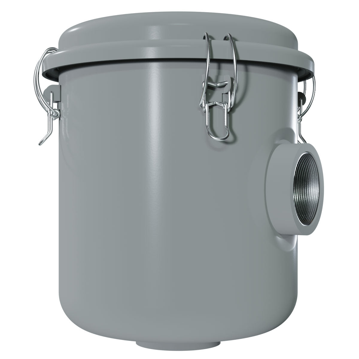 Inlet Filter Silencer with Weatherhood and Advanced Silencing Technology for Blower, Fan, or Compressor with Paper Element