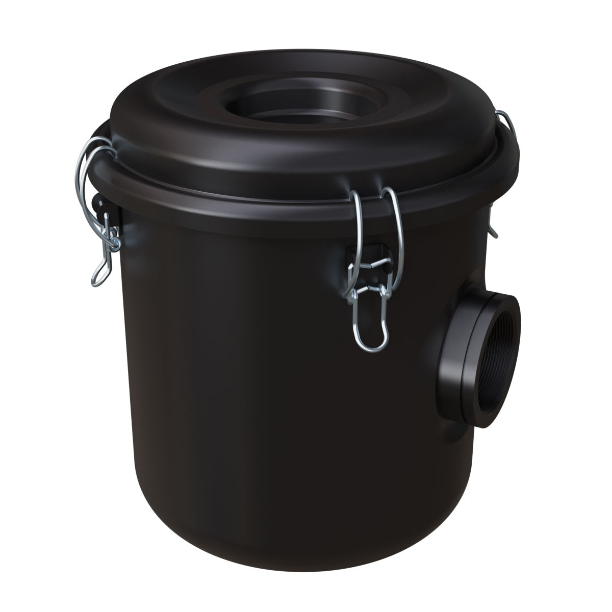 Inlet Filter Silencer with Weatherhood and Advanced Silencing Technology for Blower, Fan, or Compressor with Paper Element