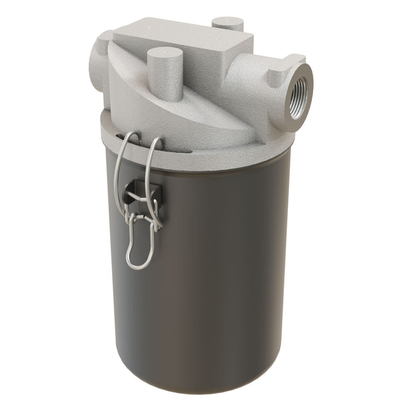 Inlet Filter Silencer with Weatherhood and Advanced Silencing Technology for Blower, Fan, or Compressor with Paper Element