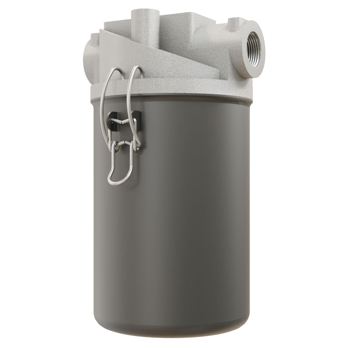 Inlet Filter Silencer with Weatherhood and Advanced Silencing Technology for Blower, Fan, or Compressor with Paper Element