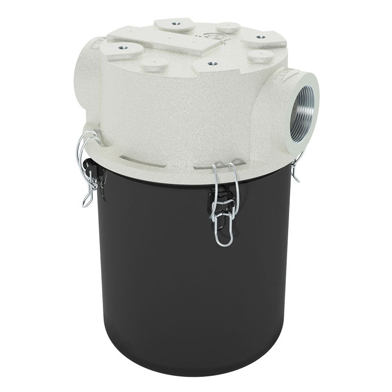 Inlet Filter Silencer with Weatherhood and Advanced Silencing Technology for Blower, Fan, or Compressor with Paper Element