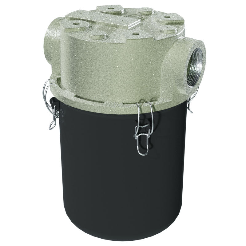 Inlet Filter Silencer with Weatherhood and Advanced Silencing Technology for Blower, Fan, or Compressor with Paper Element