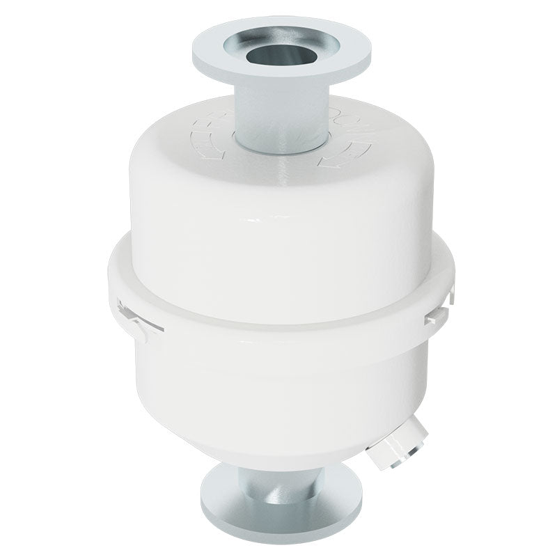 Inlet Filter Silencer with Weatherhood and Advanced Silencing Technology for Blower, Fan, or Compressor with Paper Element