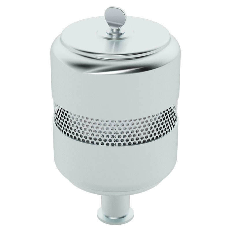 Inlet Filter Silencer with Weatherhood and Advanced Silencing Technology for Blower, Fan, or Compressor with Paper Element