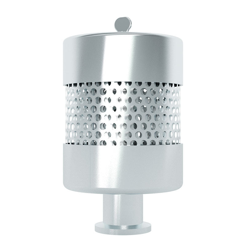 Inlet Filter Silencer with Weatherhood and Advanced Silencing Technology for Blower, Fan, or Compressor with Paper Element
