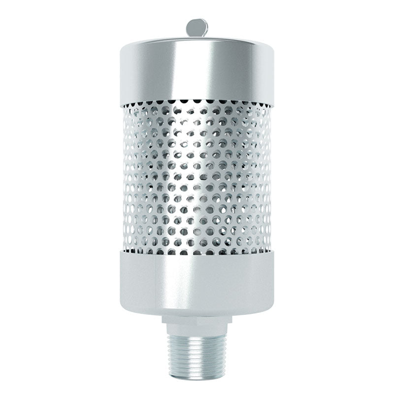 Inlet Filter Silencer with Weatherhood and Advanced Silencing Technology for Blower, Fan, or Compressor with Paper Element