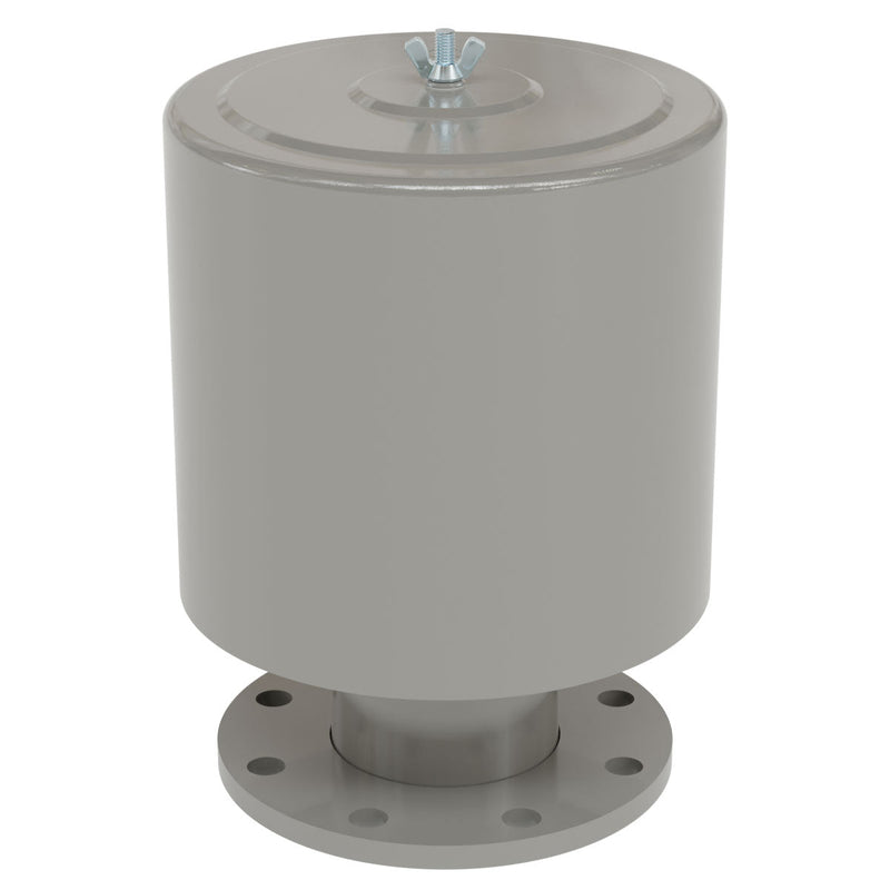 Inlet Filter Silencer with Weatherhood and Advanced Silencing Technology for Blower, Fan, or Compressor with Paper Element