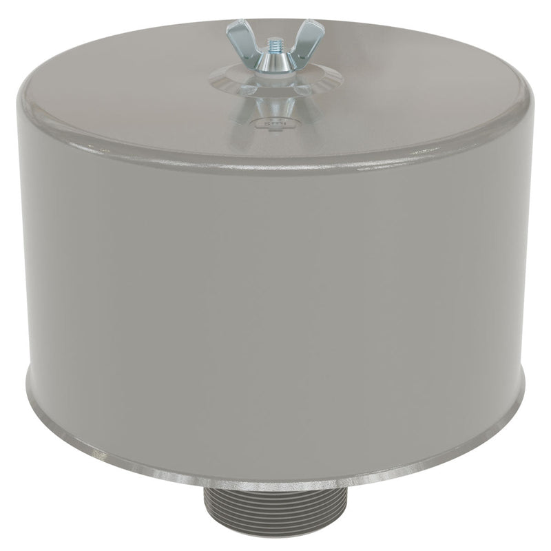 Inlet Filter Silencer with Weatherhood and Advanced Silencing Technology for Blower, Fan, or Compressor with Paper Element