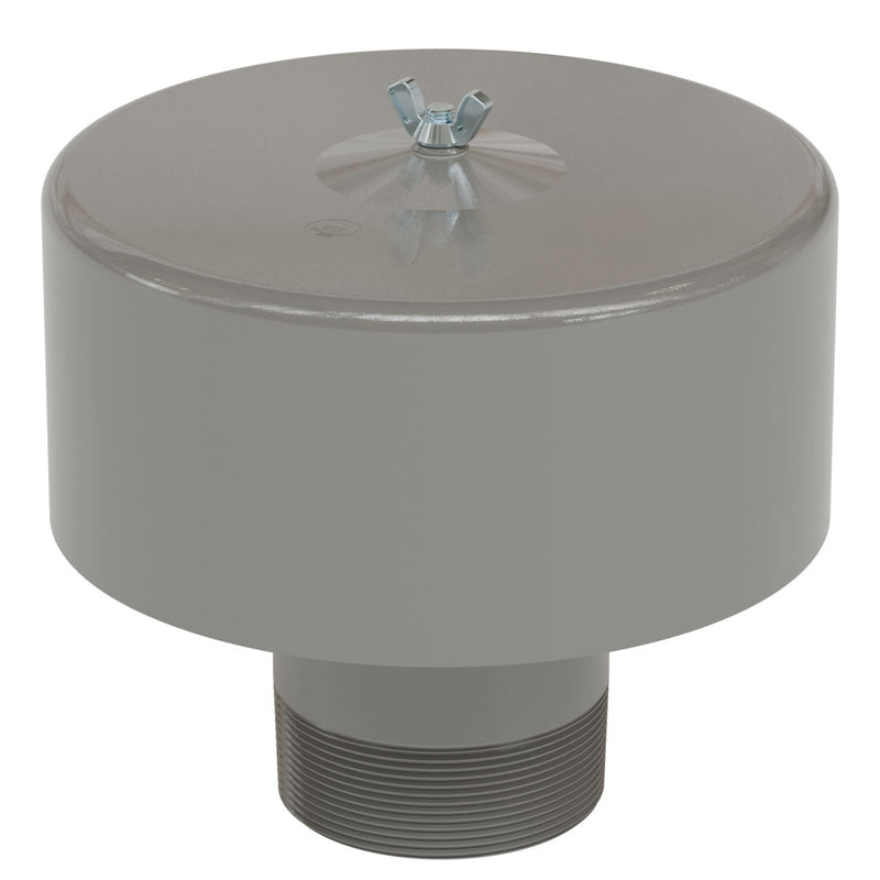 Inlet Filter Silencer with Weatherhood and Advanced Silencing Technology for Blower, Fan, or Compressor with Paper Element