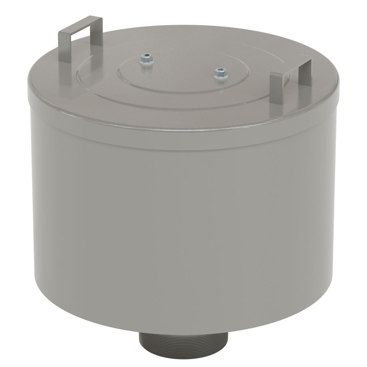 Inlet Filter Silencer with Weatherhood and Advanced Silencing Technology for Blower, Fan, or Compressor with Paper Element