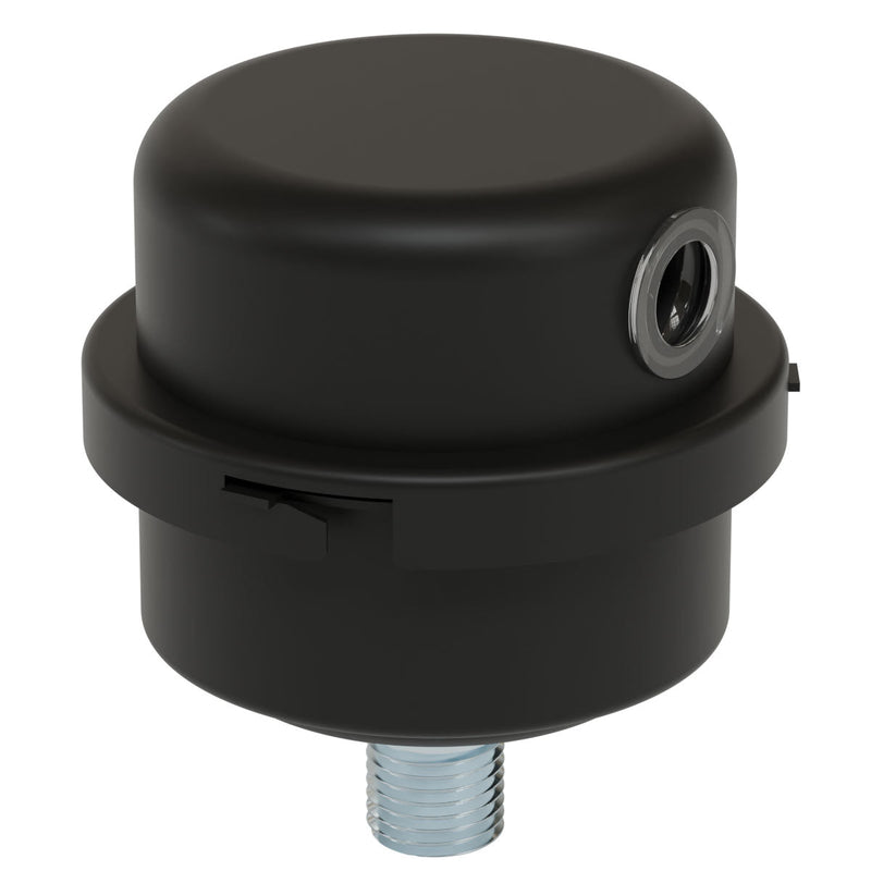 Inlet Filter Silencer with Weatherhood and Advanced Silencing Technology for Blower, Fan, or Compressor with Paper Element