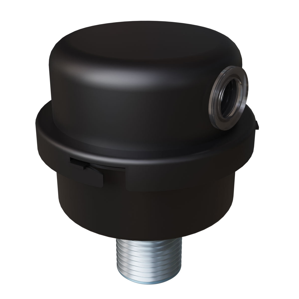 Inlet Filter Silencer with Weatherhood and Advanced Silencing Technology for Blower, Fan, or Compressor with Paper Element