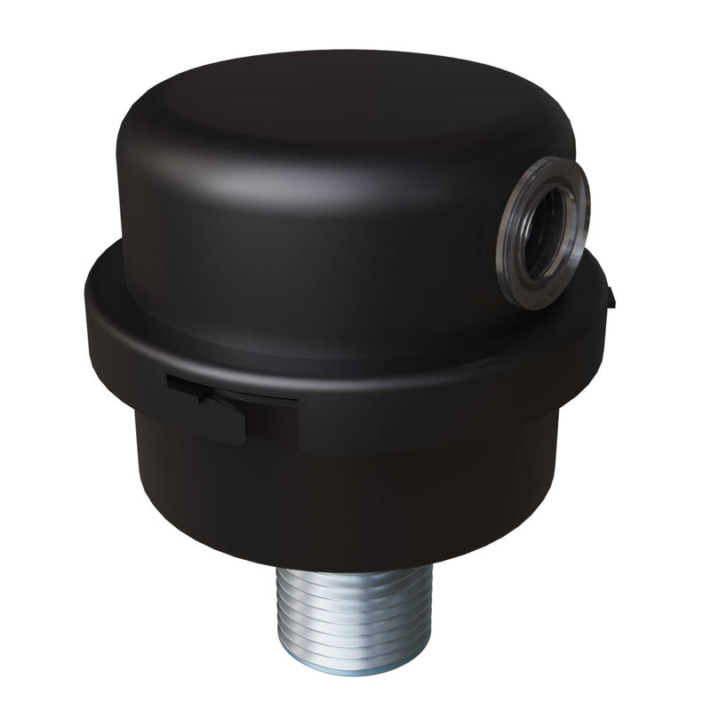 Inlet Filter Silencer with Weatherhood and Advanced Silencing Technology for Blower, Fan, or Compressor with Paper Element