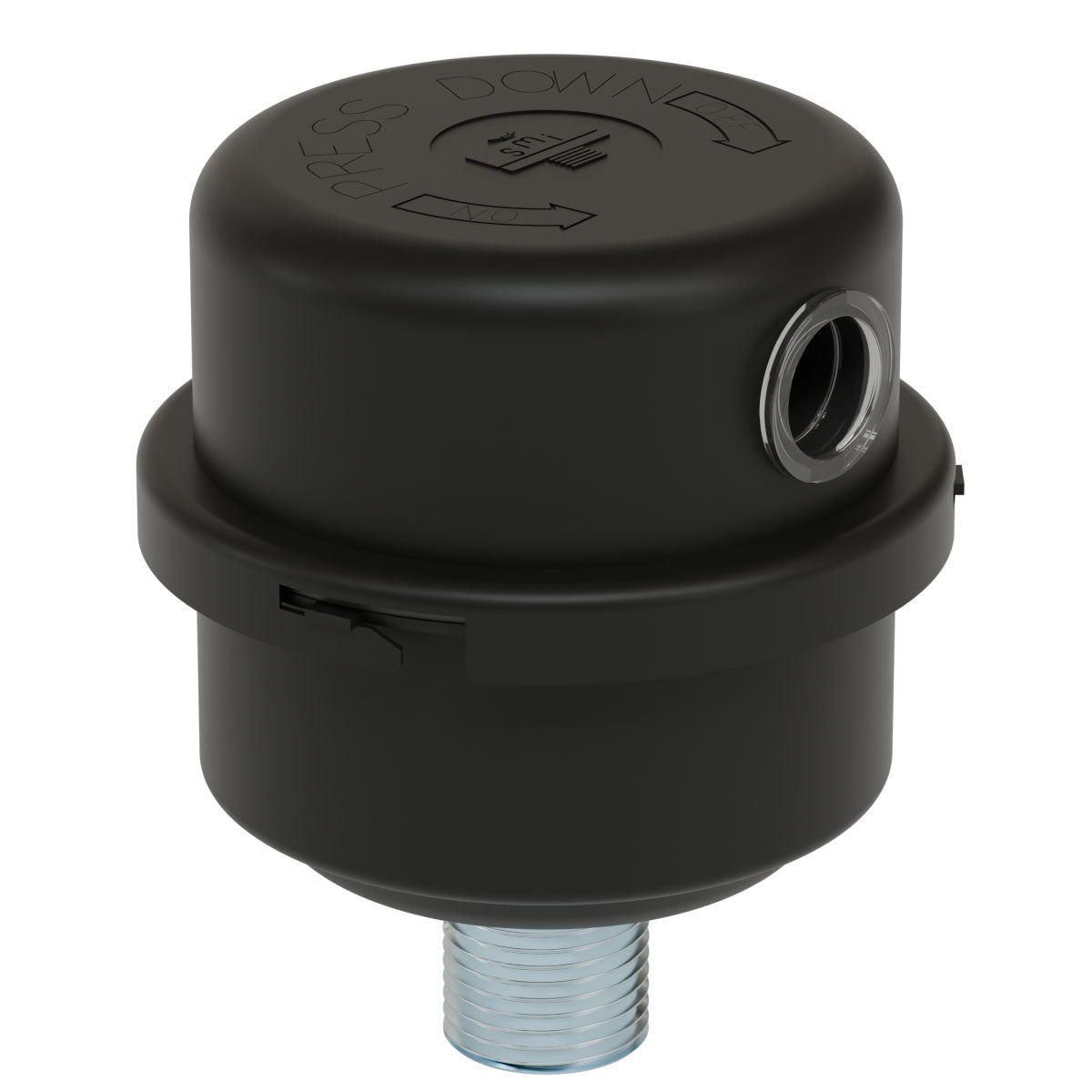 Inlet Filter Silencer with Weatherhood and Advanced Silencing Technology for Blower, Fan, or Compressor with Paper Element