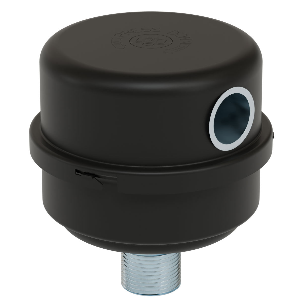 Inlet Filter Silencer with Weatherhood and Advanced Silencing Technology for Blower, Fan, or Compressor with Paper Element