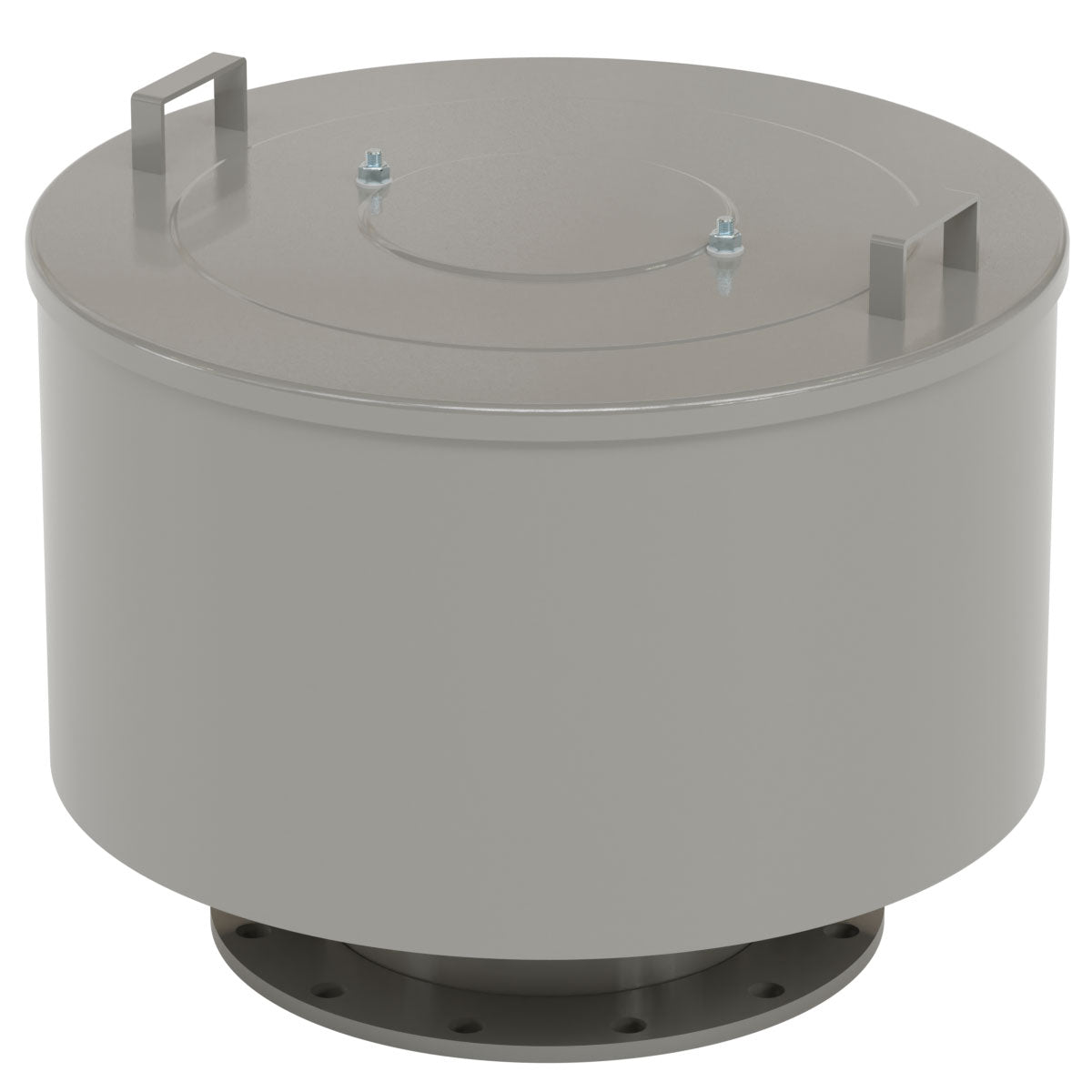 Inlet Filter Silencer with Weatherhood and Advanced Silencing Technology for Blower, Fan, or Compressor with Paper Element