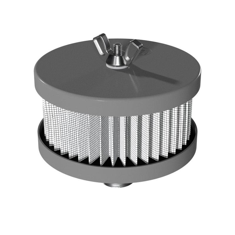 Inlet Filter Silencer with Weatherhood and Advanced Silencing Technology for Blower, Fan, or Compressor with Paper Element