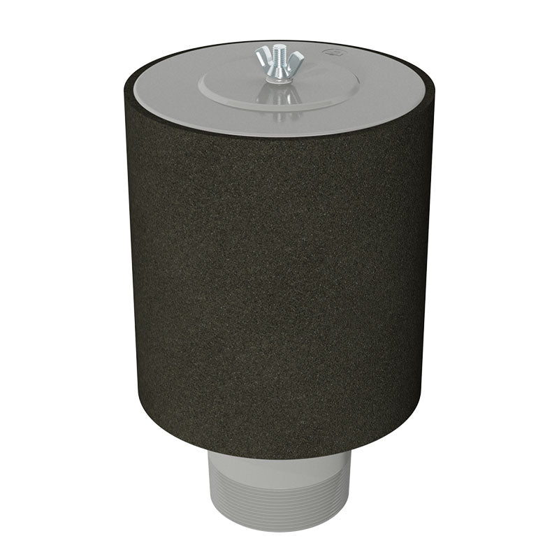 Inlet Filter Silencer with Weatherhood and Advanced Silencing Technology for Blower, Fan, or Compressor with Paper Element