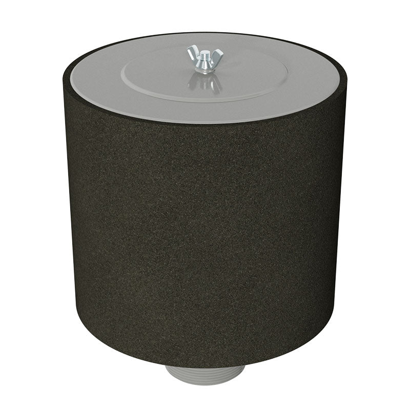 Inlet Filter Silencer with Weatherhood and Advanced Silencing Technology for Blower, Fan, or Compressor with Paper Element