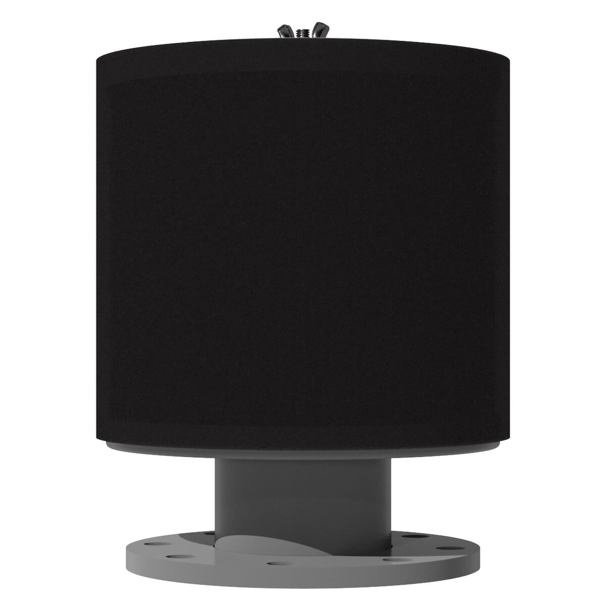 Inlet Filter Silencer with Weatherhood and Advanced Silencing Technology for Blower, Fan, or Compressor with Paper Element