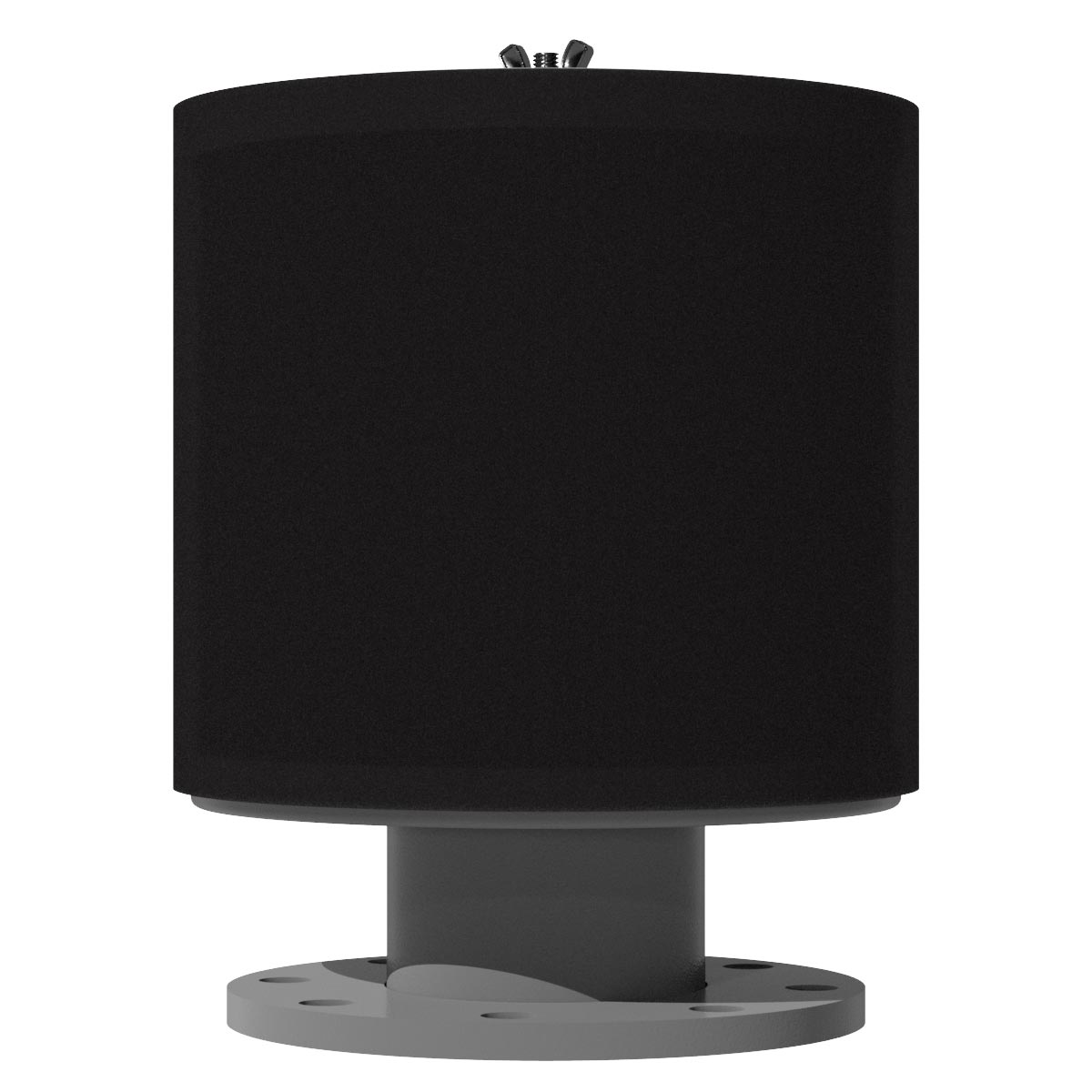 Inlet Filter Silencer with Weatherhood and Advanced Silencing Technology for Blower, Fan, or Compressor with Paper Element