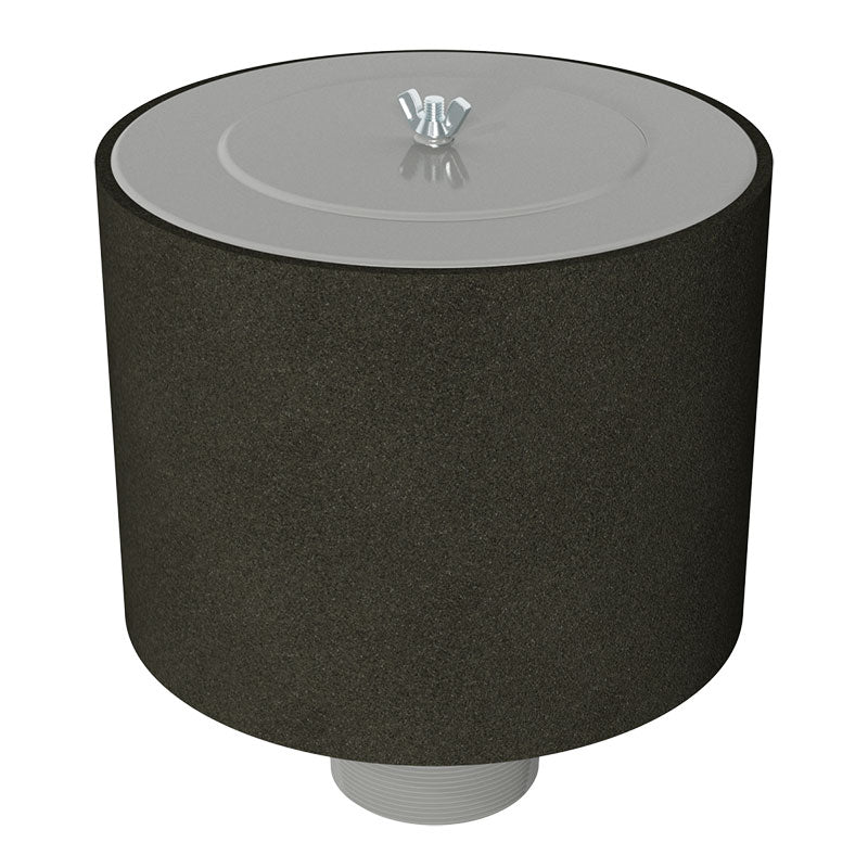 Inlet Filter Silencer with Weatherhood and Advanced Silencing Technology for Blower, Fan, or Compressor with Paper Element