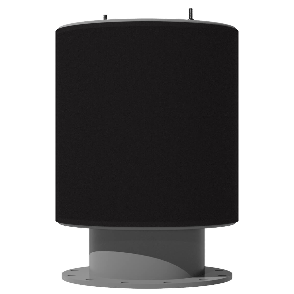 Inlet Filter Silencer with Weatherhood and Advanced Silencing Technology for Blower, Fan, or Compressor with Paper Element