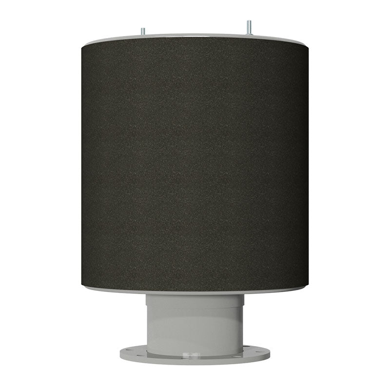 Inlet Filter Silencer with Weatherhood and Advanced Silencing Technology for Blower, Fan, or Compressor with Paper Element