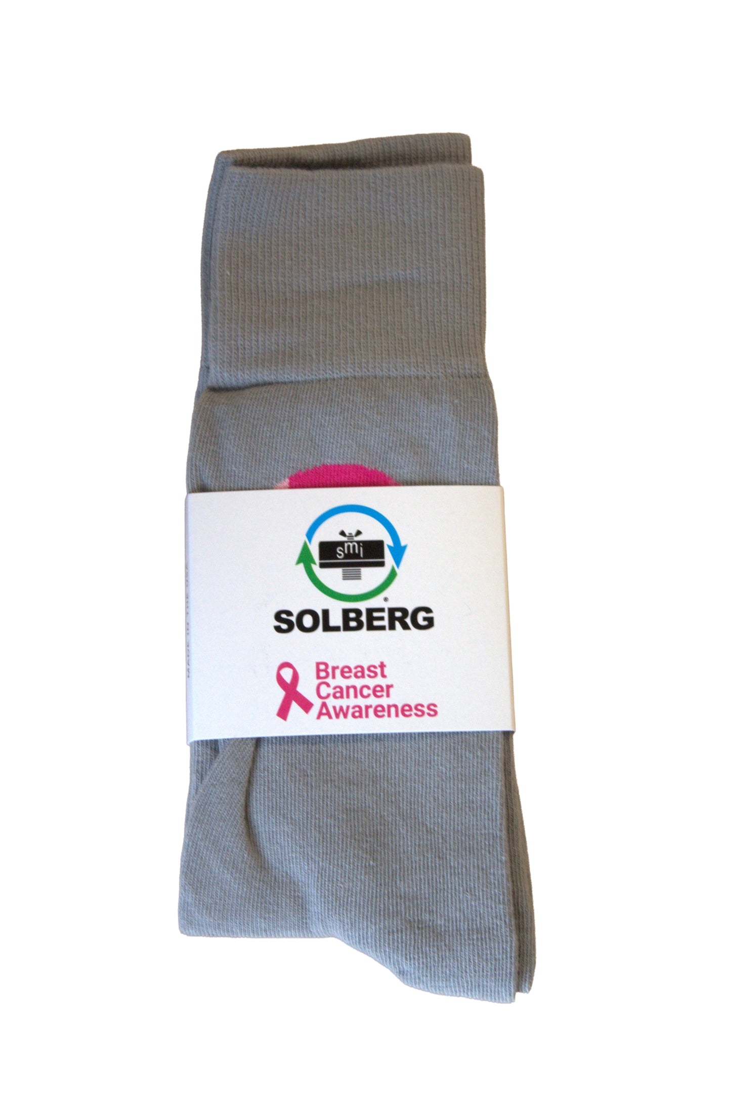 Solberg Breast Cancer Awareness Socks