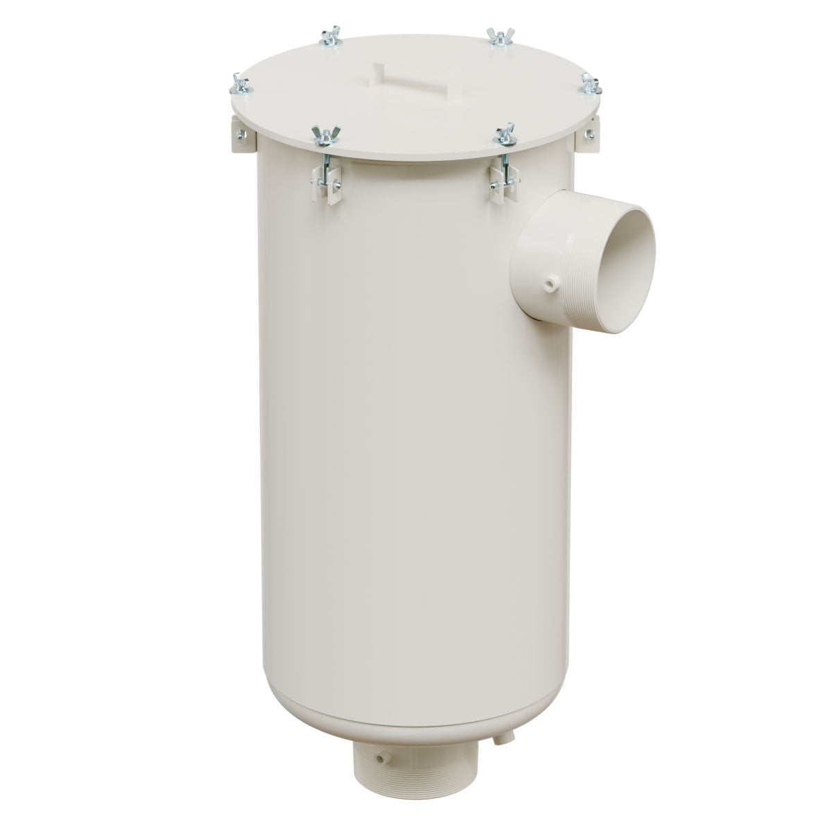 Inlet Filter Silencer with Weatherhood and Advanced Silencing Technology for Blower, Fan, or Compressor with Paper Element