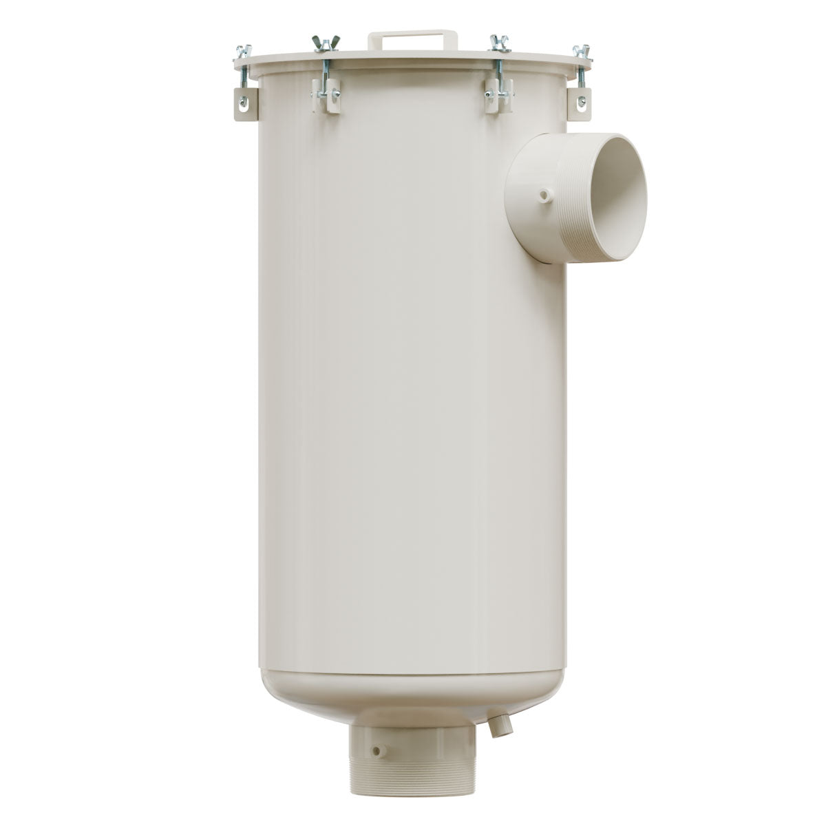 Inlet Filter Silencer with Weatherhood and Advanced Silencing Technology for Blower, Fan, or Compressor with Paper Element