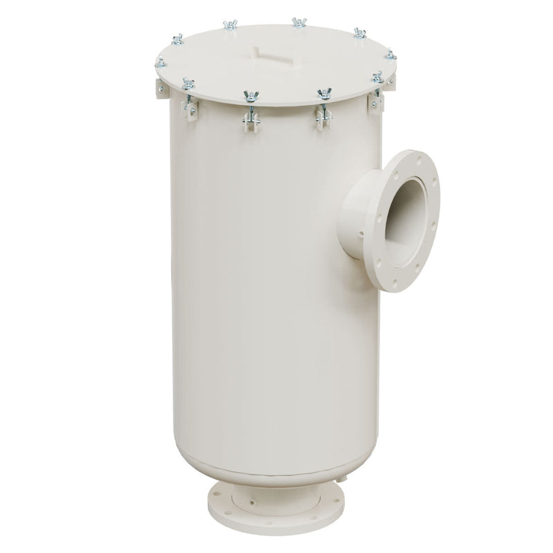 Inlet Filter Silencer with Weatherhood and Advanced Silencing Technology for Blower, Fan, or Compressor with Paper Element