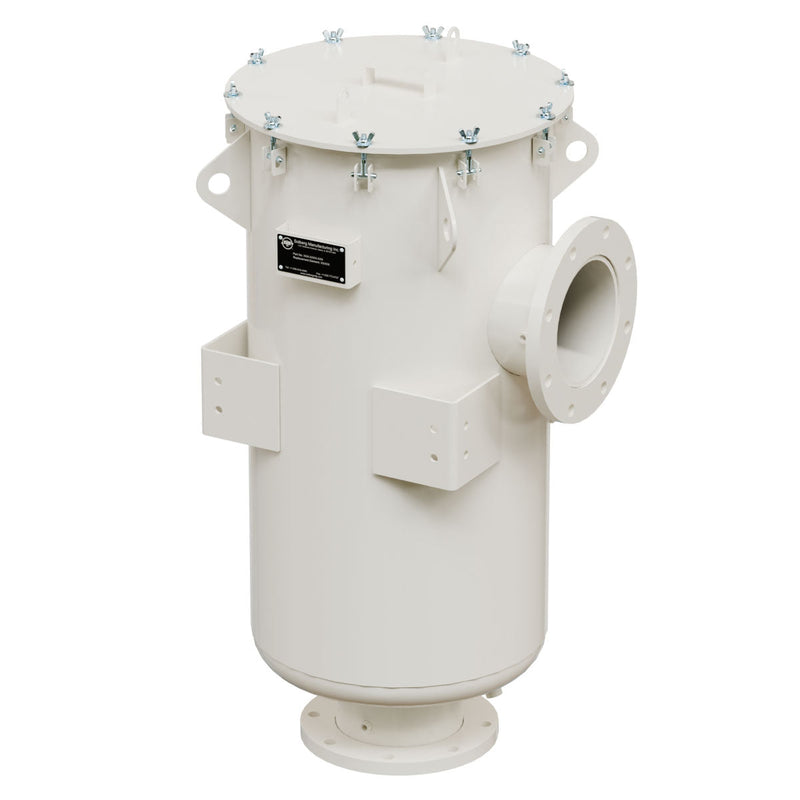 Inlet Filter Silencer with Weatherhood and Advanced Silencing Technology for Blower, Fan, or Compressor with Paper Element