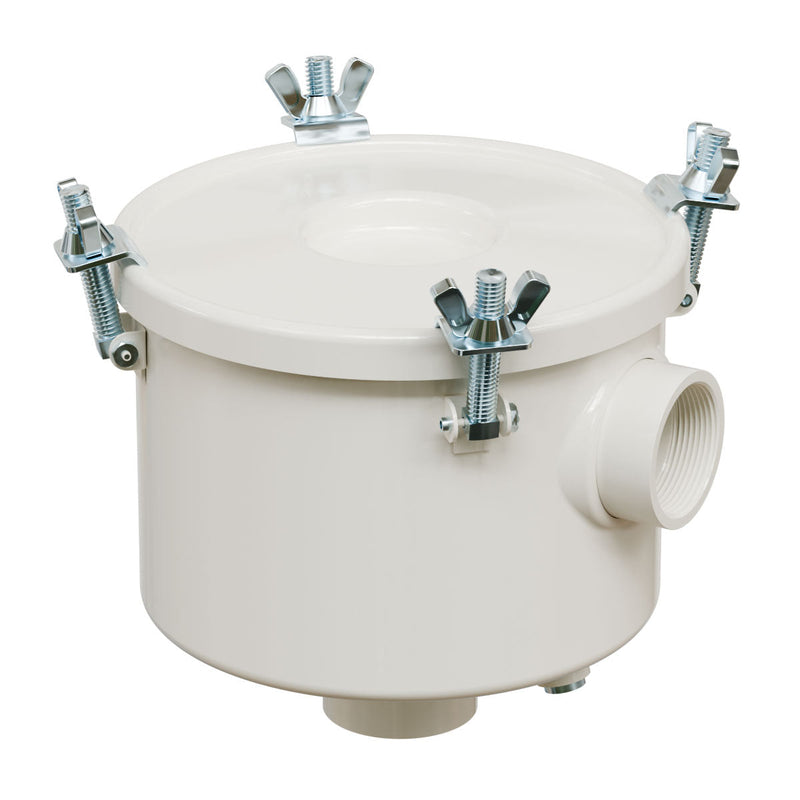 Inlet Filter Silencer with Weatherhood and Advanced Silencing Technology for Blower, Fan, or Compressor with Paper Element