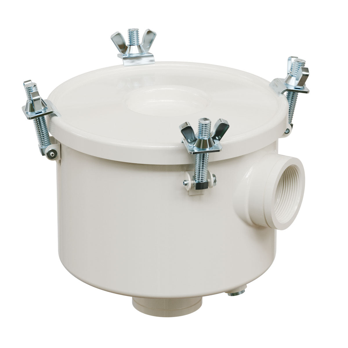 Inlet Filter Silencer with Weatherhood and Advanced Silencing Technology for Blower, Fan, or Compressor with Paper Element
