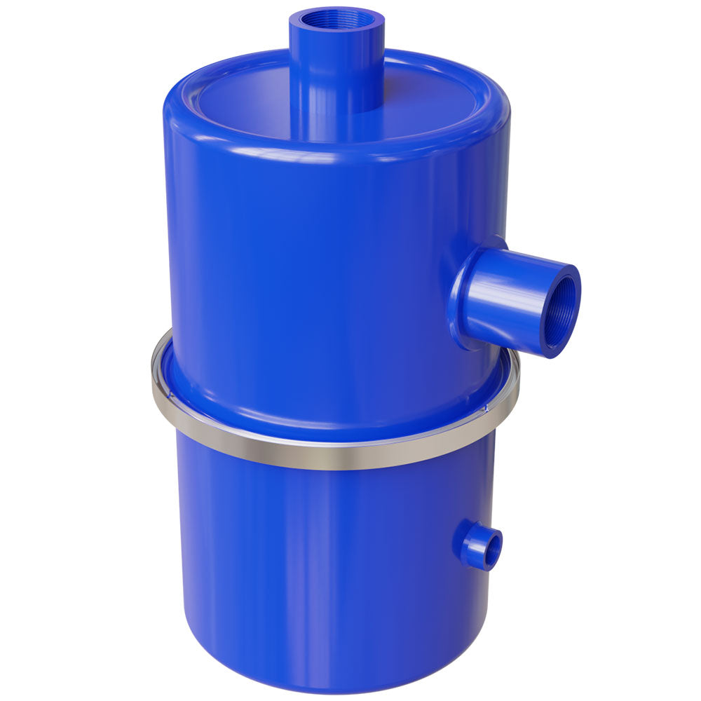 Inlet Filter Silencer with Weatherhood and Advanced Silencing Technology for Blower, Fan, or Compressor with Paper Element