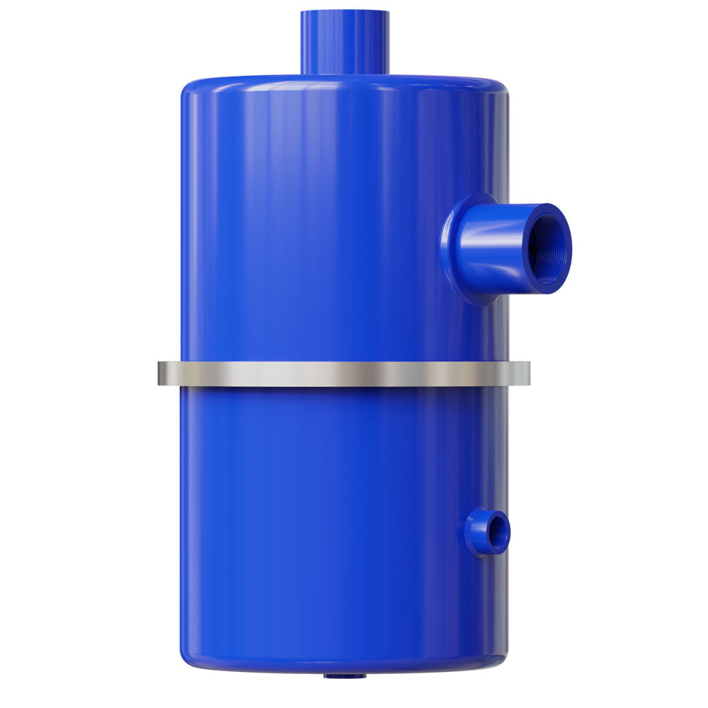 Inlet Filter Silencer with Weatherhood and Advanced Silencing Technology for Blower, Fan, or Compressor with Paper Element